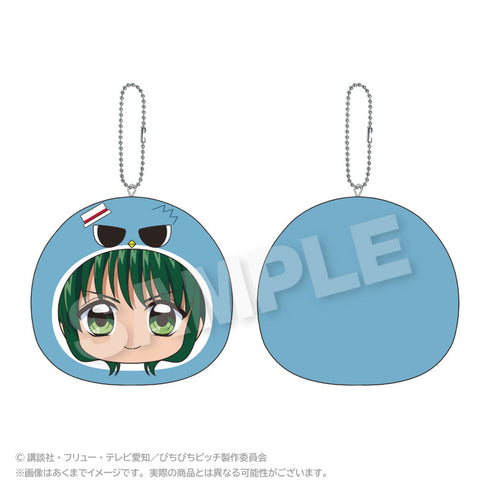 『ぴちぴちピッチ』まるめいつクッションキーホルダー リナ